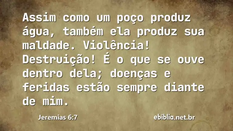 Jeremias 6:7