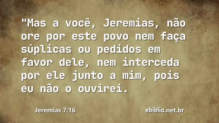 Jeremias 7:16