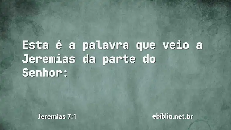 Jeremias 7:1