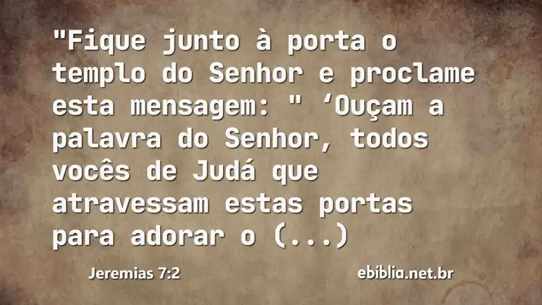 Jeremias 7:2