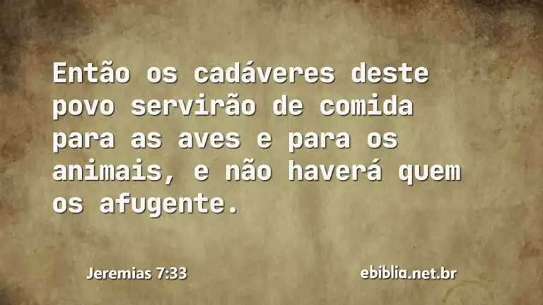 Jeremias 7:33