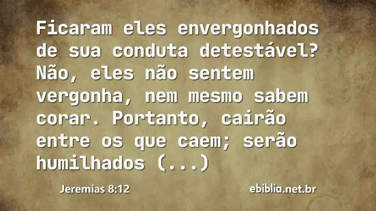 Jeremias 8:12