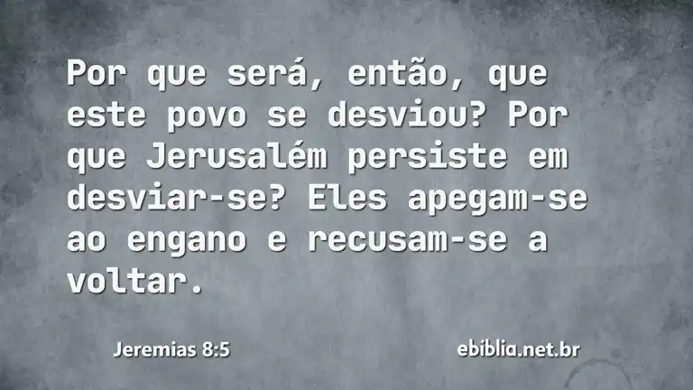 Jeremias 8:5