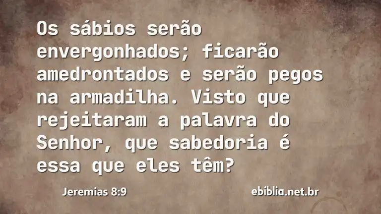 Jeremias 8:9