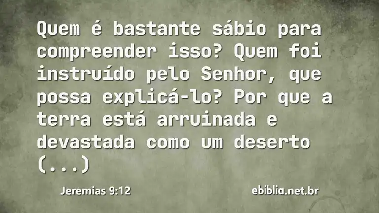 Jeremias 9:12