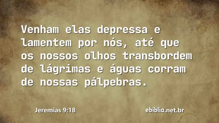 Jeremias 9:18