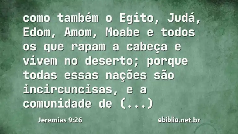 Jeremias 9:26