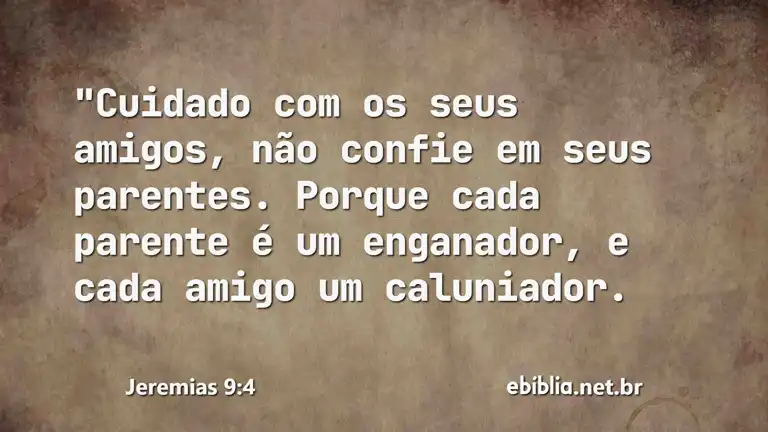 Jeremias 9:4