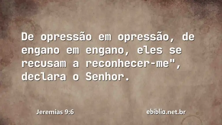 Jeremias 9:6