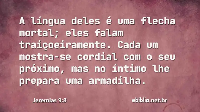 Jeremias 9:8