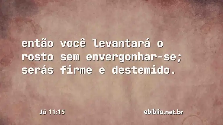 Jó 11:15