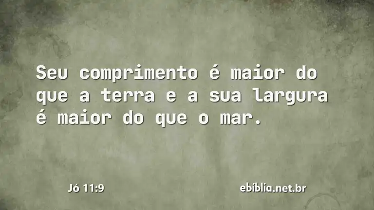 Jó 11:9