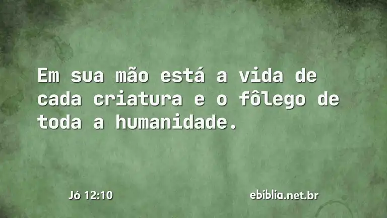 Jó 12:10