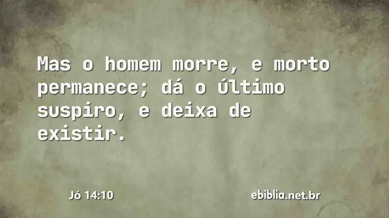 Jó 14:10