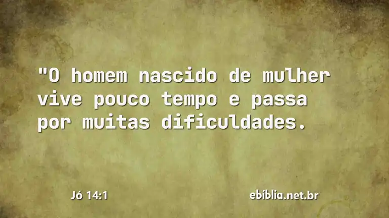 Jó 14:1