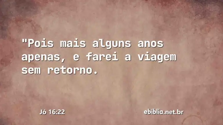 Jó 16:22