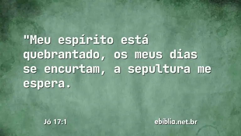 Jó 17:1