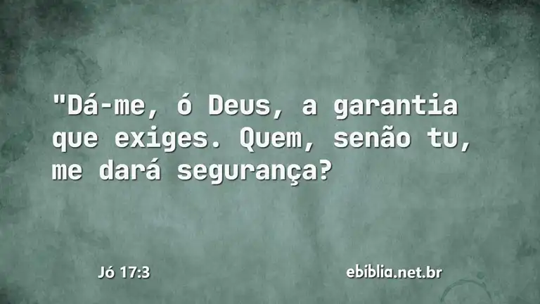 Jó 17:3