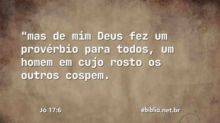 Jó 17:6