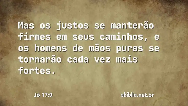 Jó 17:9