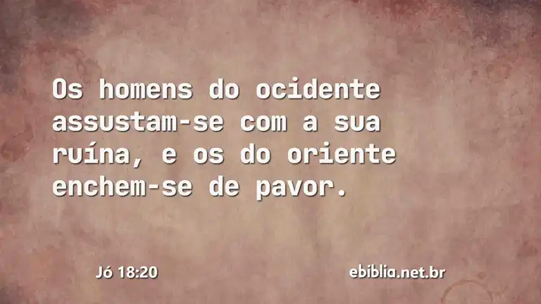 Jó 18:20