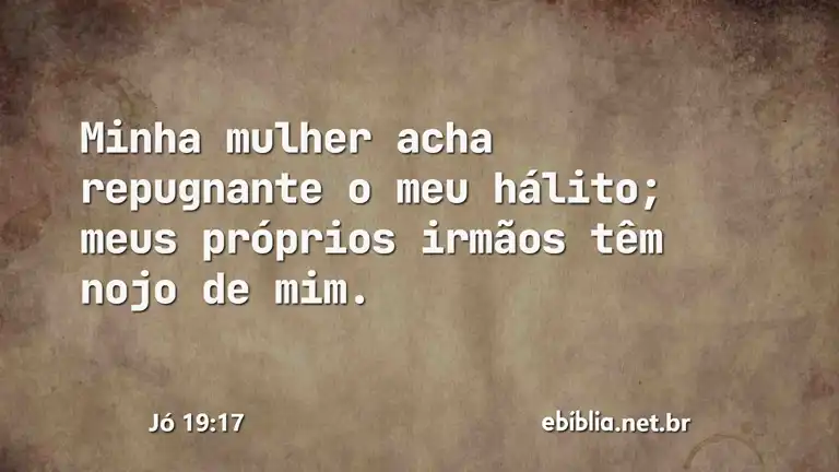 Jó 19:17