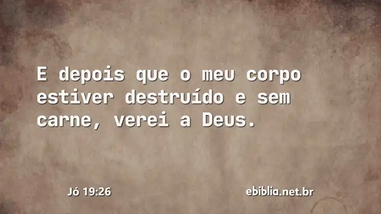 Jó 19:26