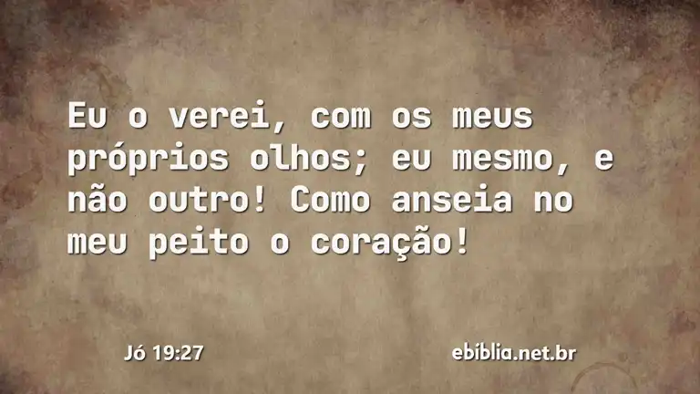 Jó 19:27