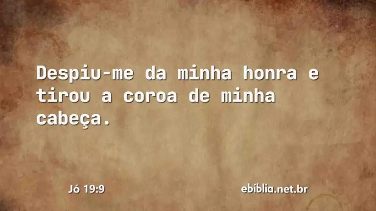 Jó 19:9