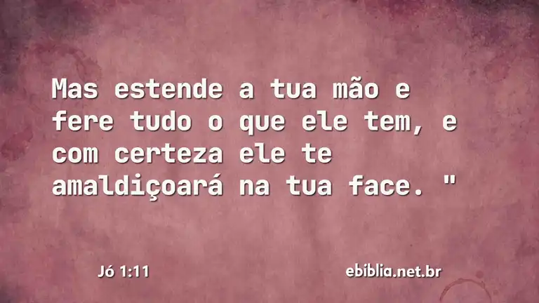 Jó 1:11