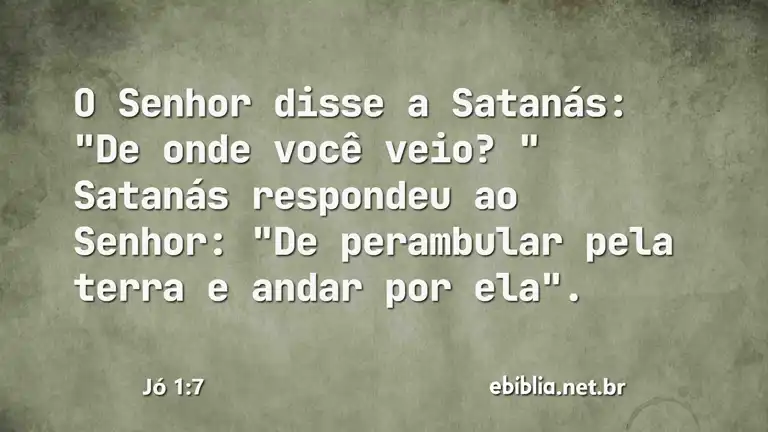 Jó 1:7