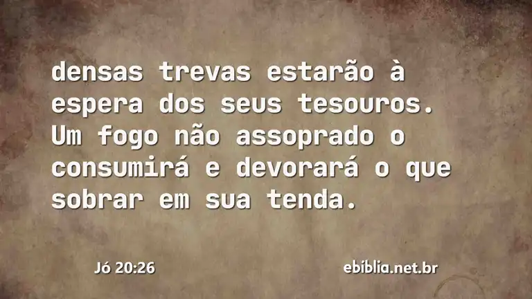 Jó 20:26