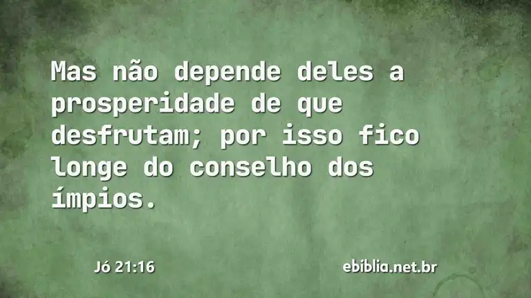 Jó 21:16