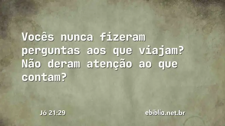 Jó 21:29