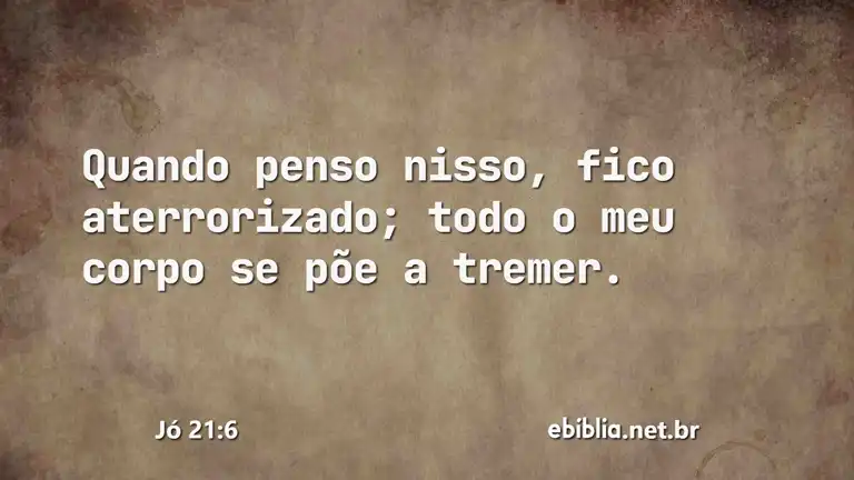 Jó 21:6