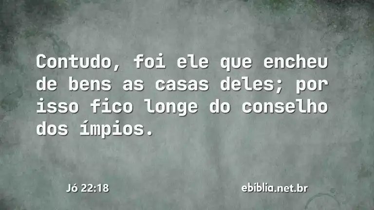 Jó 22:18