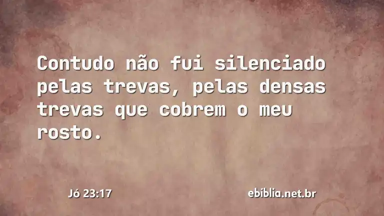 Jó 23:17