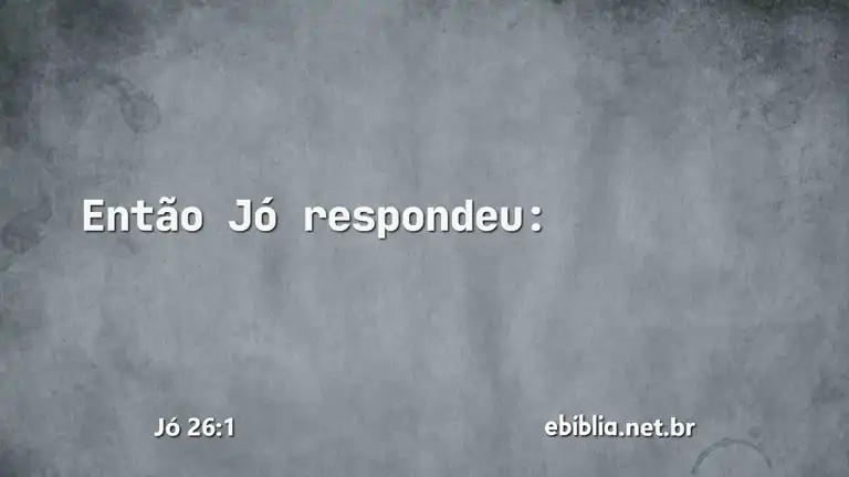 Jó 26:1