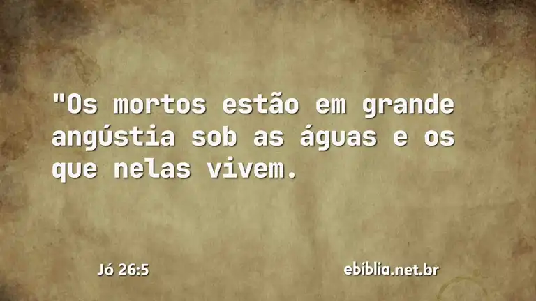 Jó 26:5