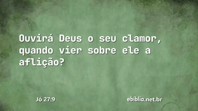 Jó 27:9