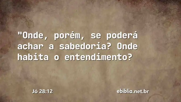 Jó 28:12