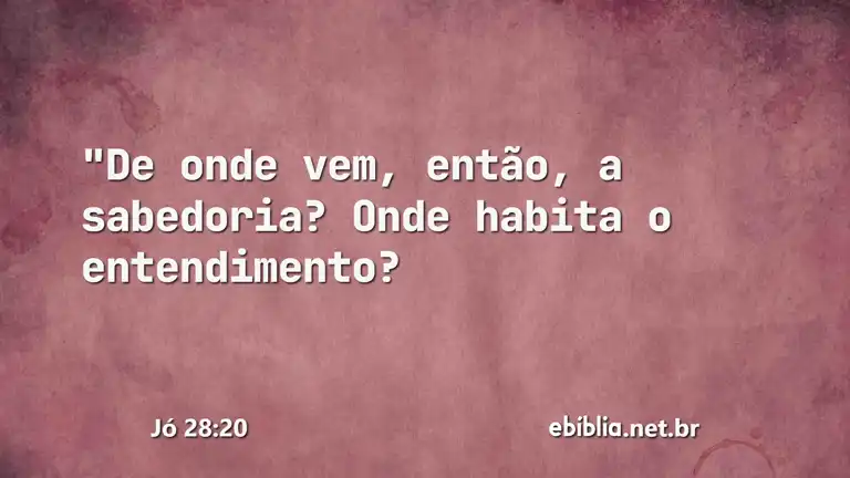 Jó 28:20