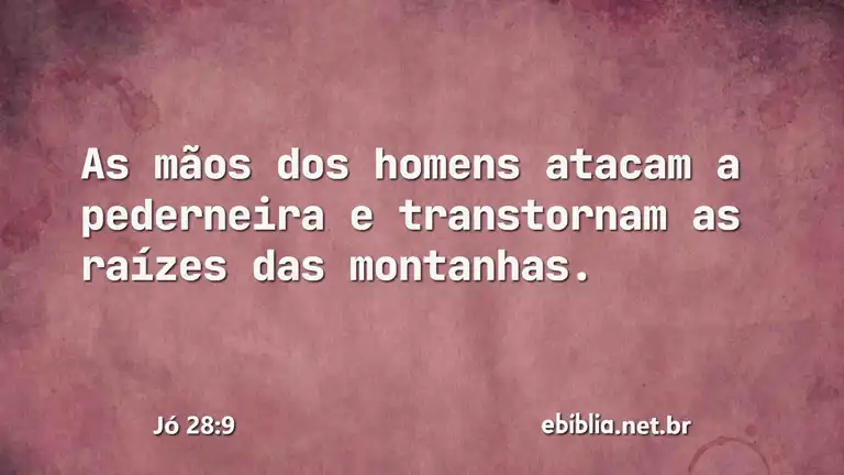 Jó 28:9