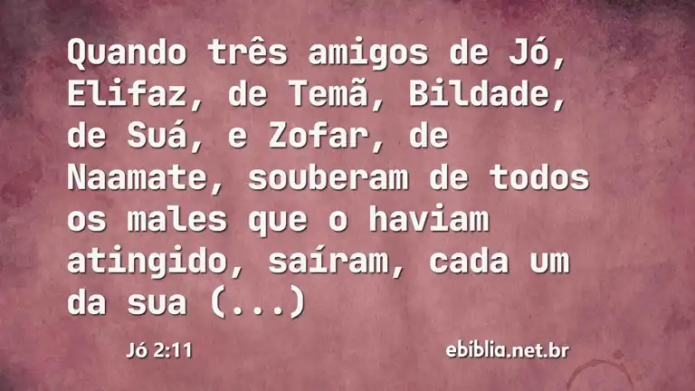 Jó 2:11