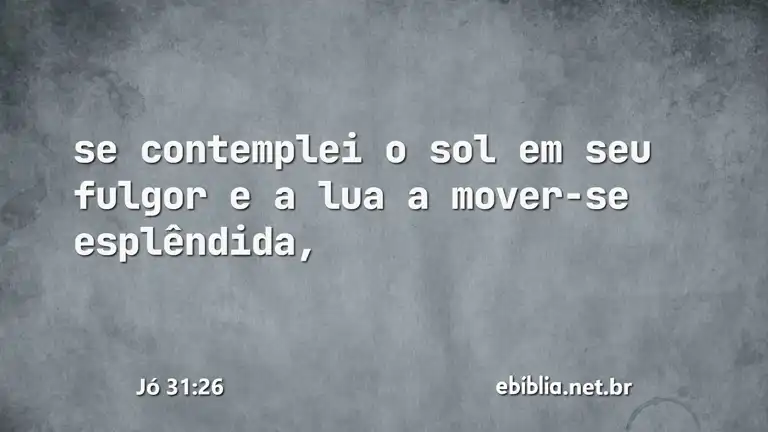 Jó 31:26