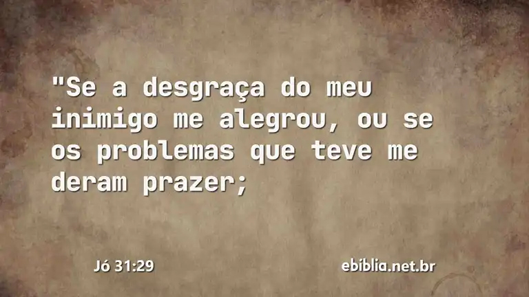 Jó 31:29