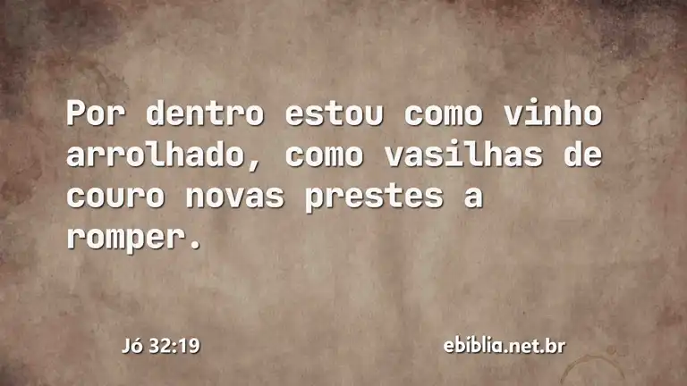 Jó 32:19