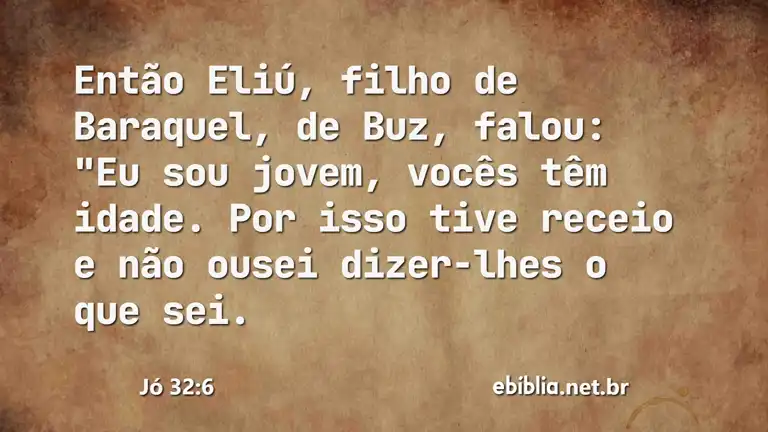 Jó 32:6