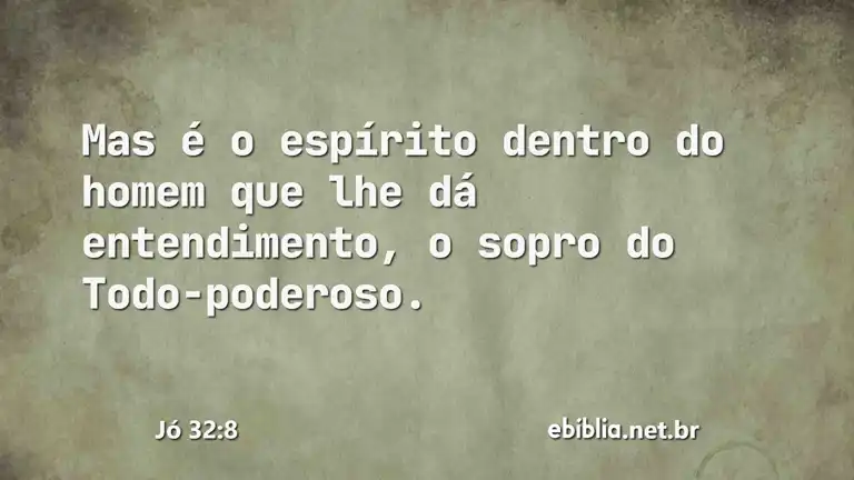 Jó 32:8