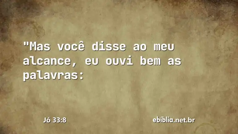 Jó 33:8